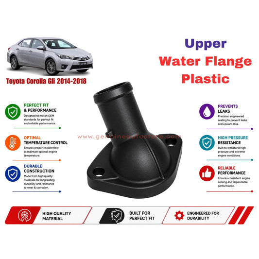 Buy Toyota Corolla Gli 2014-2018 Upper Water Flange Plastic in Pakistan