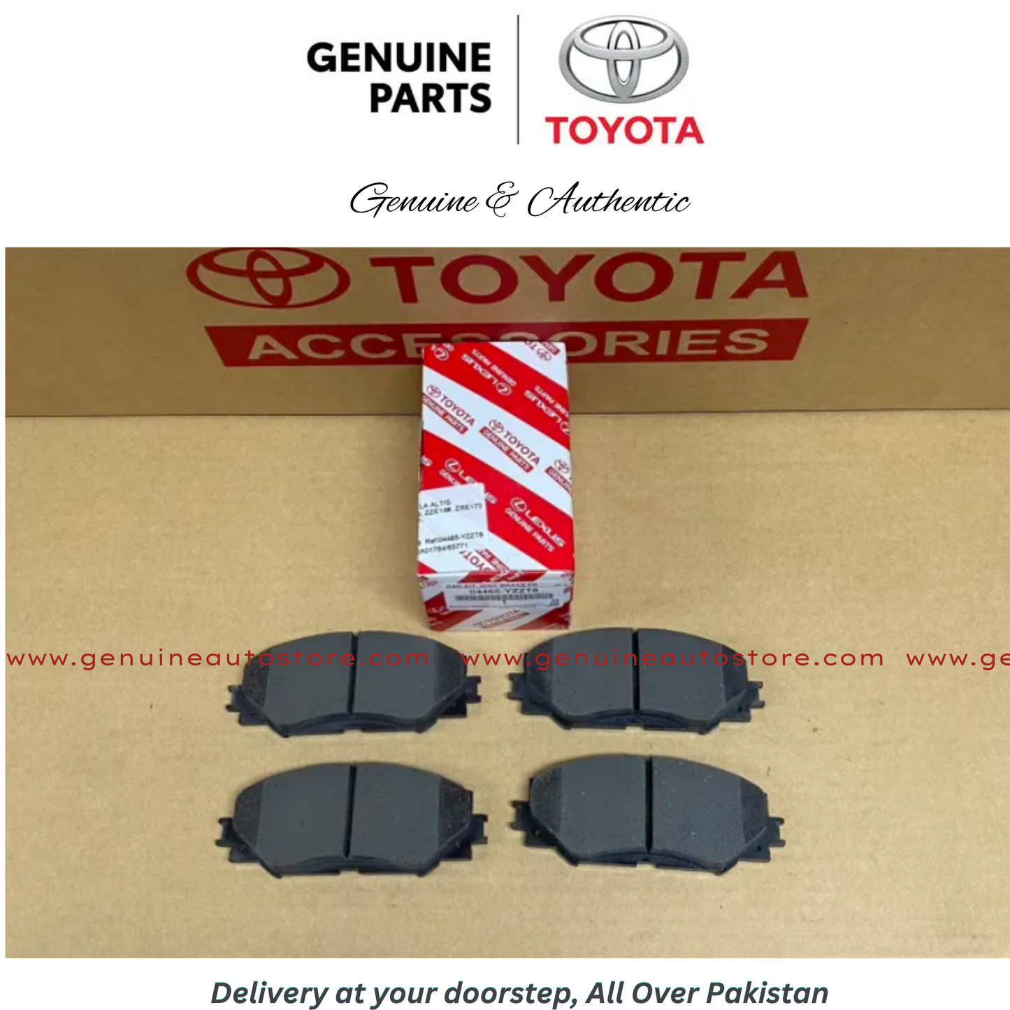 Buy_Toyota_Corolla_Grande_2014-2018_Froant_Brake_Pads_Toyota_Genuine_04465-YZZT8_in_Pakistan..