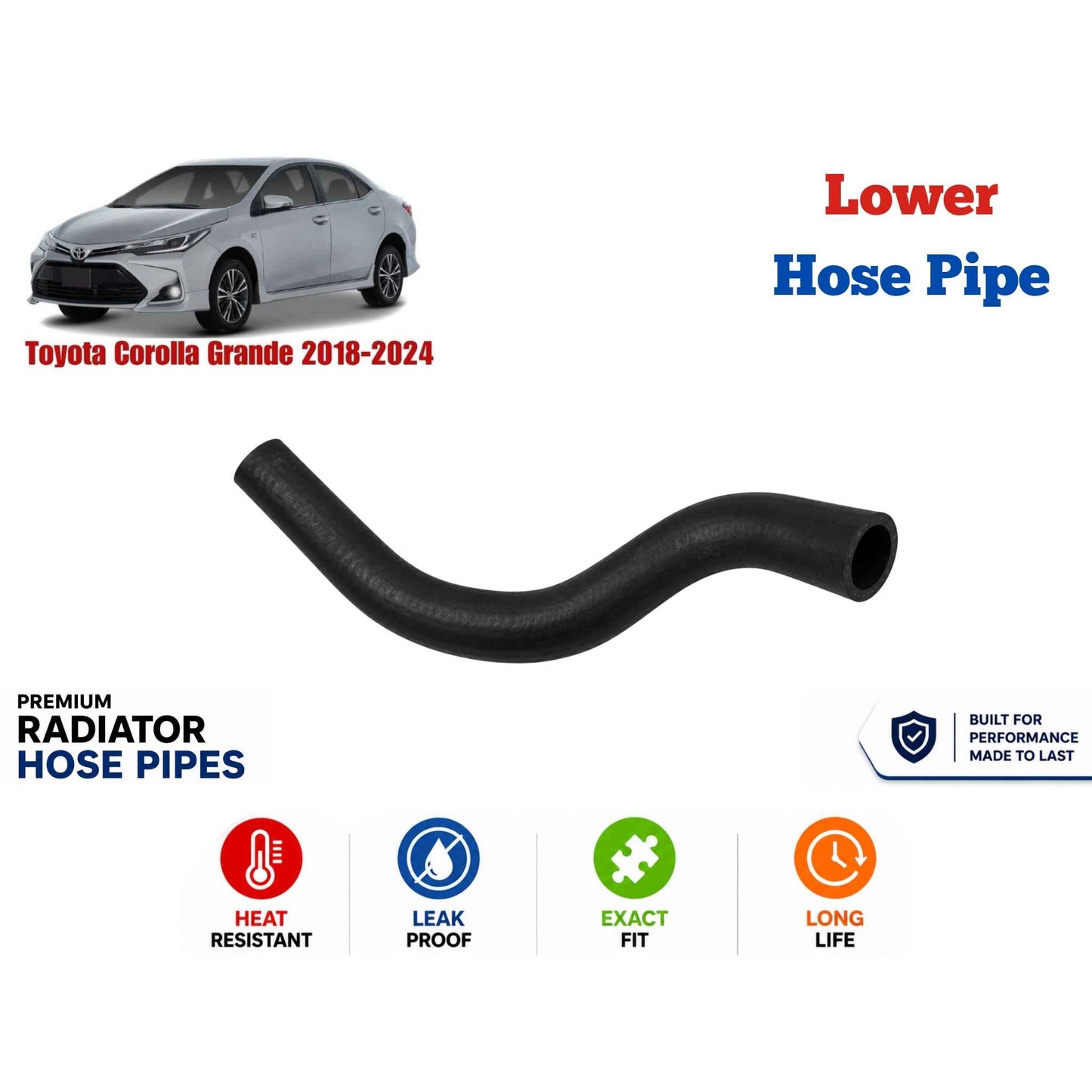 Buy Toyota Corolla Grande 2018-2024 Lower Hose Pipe in Pakistan