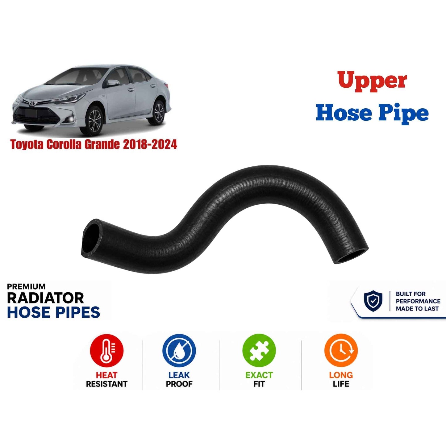 Buy Toyota Corolla Grande 2018-2024 Upper Hose Pipe in Pakistan