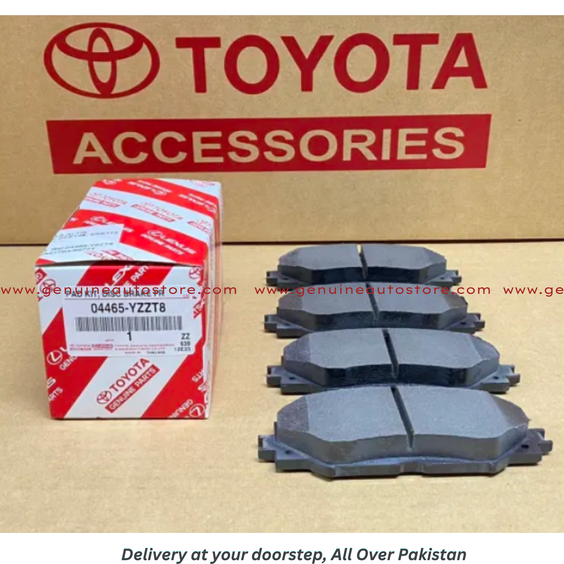 Buy Toyota_Corolla_Xli_2008-2014_Front_Buy_Brake_Pads_Toyota_Genuine_04465-YZZT8 in Pakistan.3