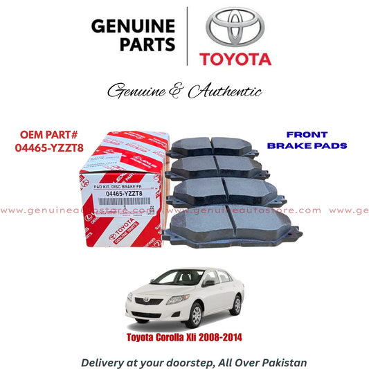 Buy Toyota_Corolla_Xli_2008-2014_Front_Buy_Brake_Pads_Toyota_Genuine_04465-YZZT8 in Pakistan