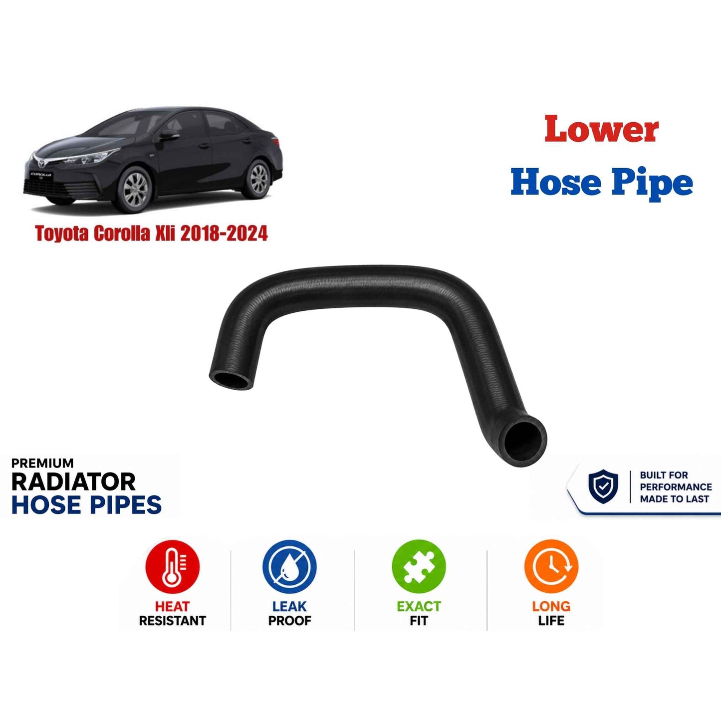 Buy Toyota Corolla Xli 2018-2024 Lower Hose Pipe in Pakistan