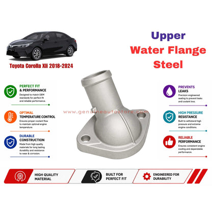 Buy Toyota Corolla Xli 2018-2024 Upper Water Flange Steel in Pakistan