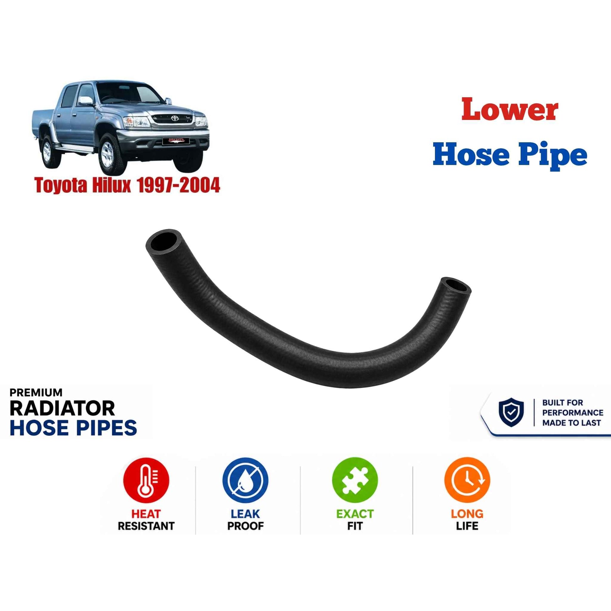 Buy Toyota Hilux 1997-2004 Lower Hose Pipe in Pakistan