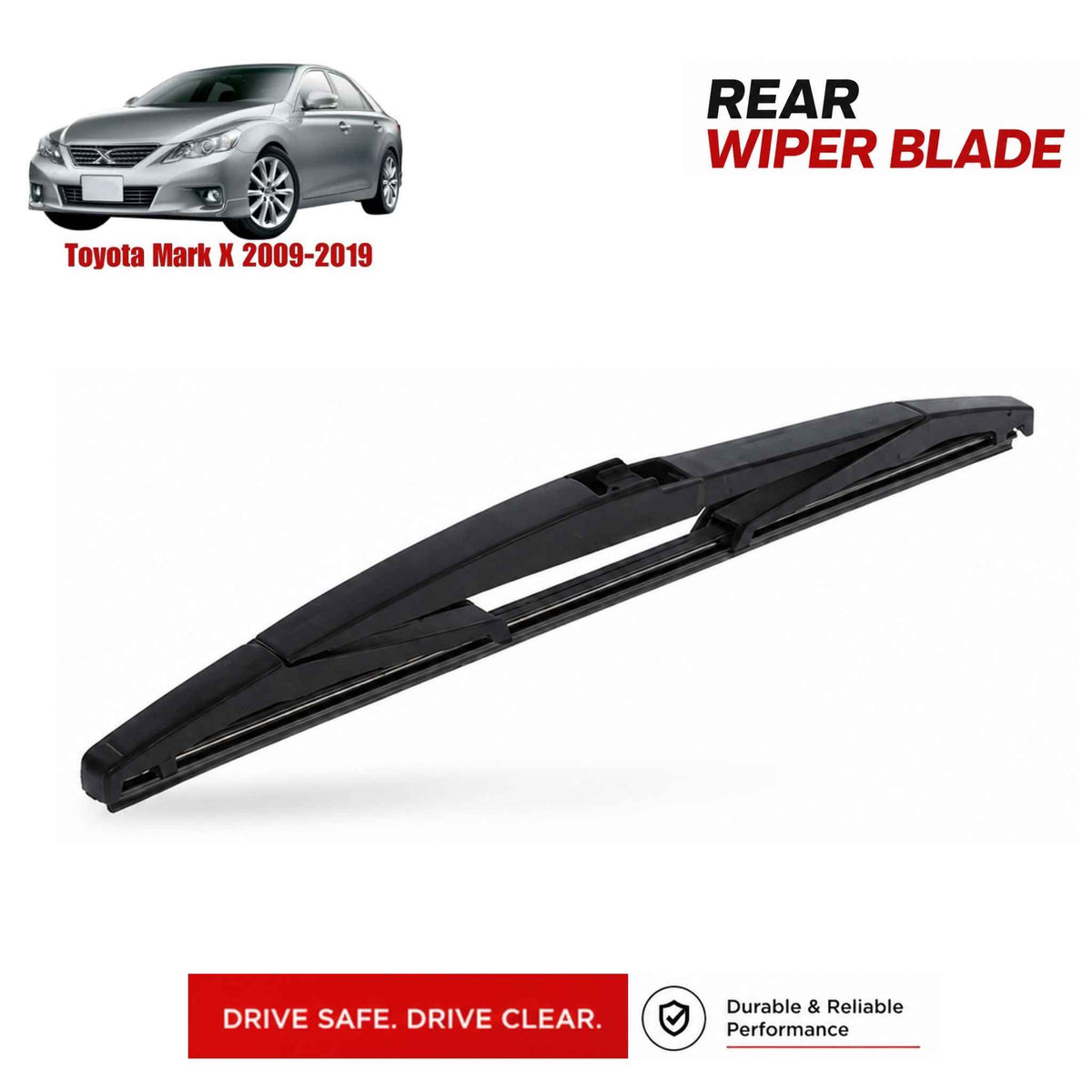Buy Toyota Mark X 2009-2019 Rear Wiper Blade in Pakistan at best Price