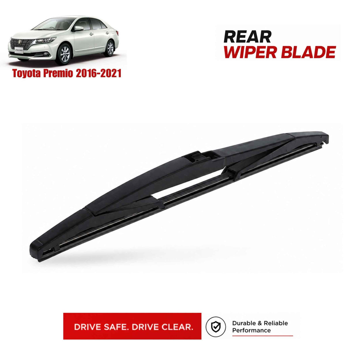Buy Toyota Pre 2016-2021 Rear Wiper Blade in Pakistan at best Price