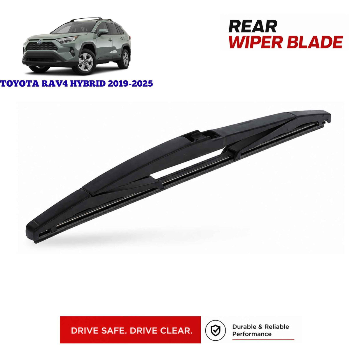 Buy Toyota Rav4 Hybrid 2019-2025 Rear Wiper Blade in Pakistan at best Price