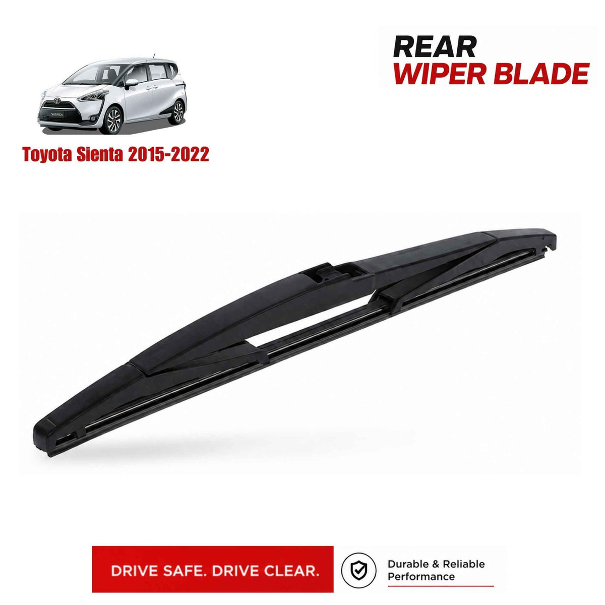 Buy Toyota Sienta 2015-2022 Rear Wiper Blade in Pakistan at best Price