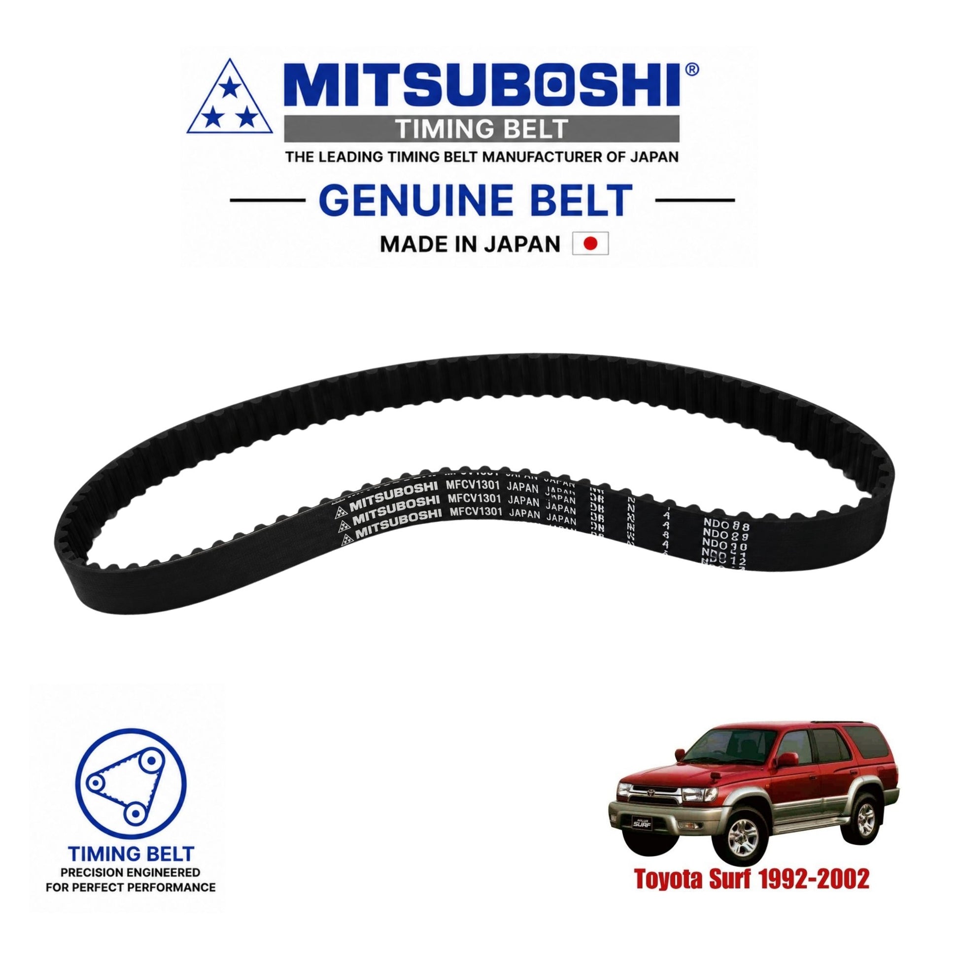 Buy Toyota Surf 1992-2002 Timing Belt Japan - Mitsuboshi in Pakistan