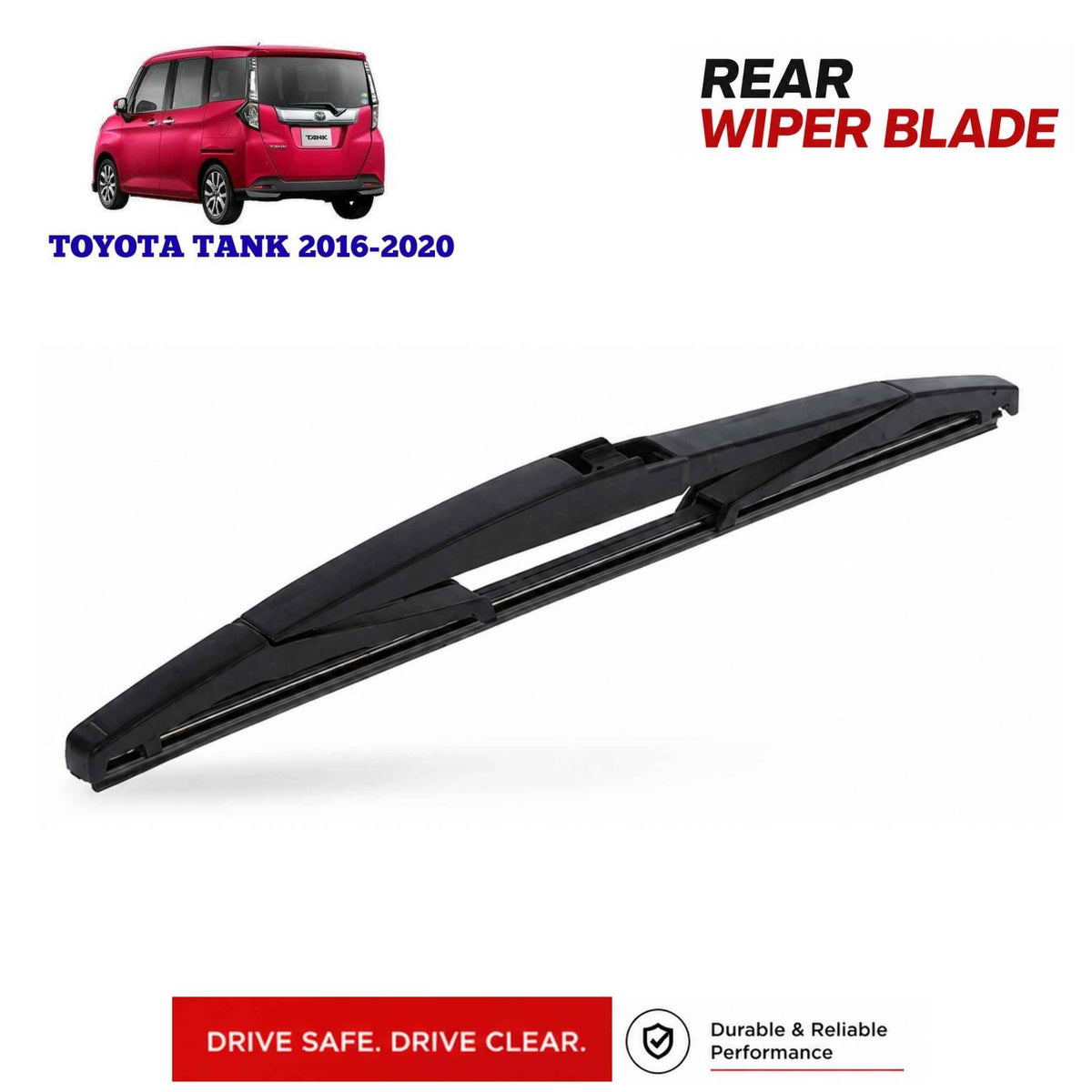 Buy Toyota Tank 2016-2020 Rear Wiper Blade in Pakistan at best Price