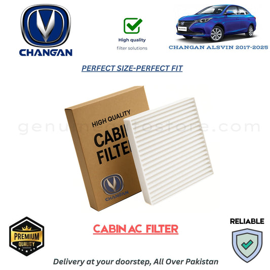 CHANGAN ALSVIN 2017-2025 CABIN AC FILTER in Pakistan. 100% Genuine, Reliable, Best Price, Cash on Delivery Available 