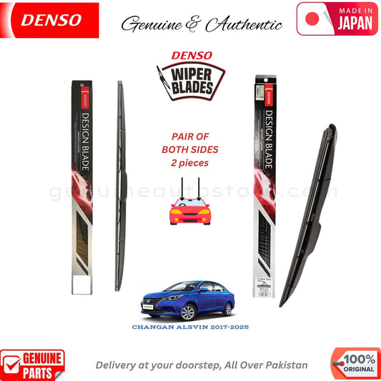 CHANGAN ALSVIN 2017-2025 DENSO JAPAN WIPER BLADE SET in Pakistan. 100% Genuine, Original, Best Price, Cash on Delivery Available