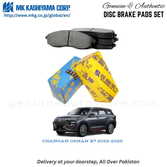 CHANGAN OSHAN X7 2022-2025 MK Japan  Front Brake Pads in Pakistan, 100% Genuine, Reliable, Best Price, Cash on Delivery Available