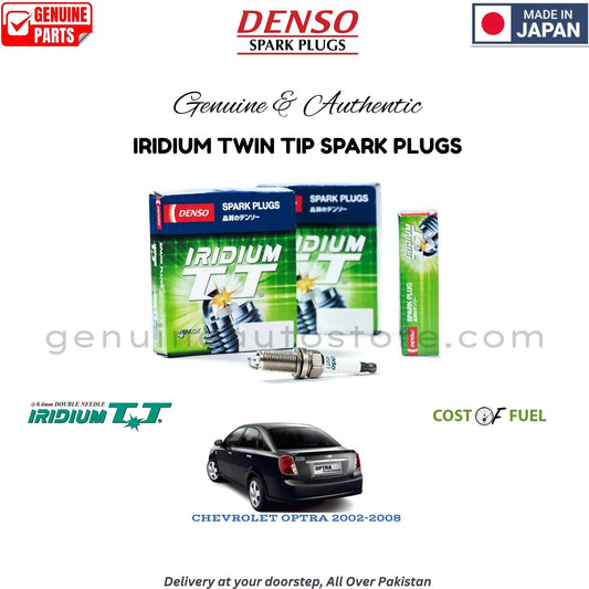 CHEVROLET OPTRA 2002-2008 DENSO IRIDIUM TWIN TIP SPARK PLUG in Pakistan, 100% Genuine, Reliable, Best Price, Cash on Delivery Available