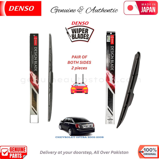 CHEVROLET OPTRA 2002-2008 DENSO JAPAN WIPER BLADE SET in Pakistan. 100% Genuine, Original, Best Price, Cash on Delivery Available