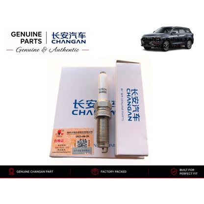 Changan Oshan X7 genuine spark plugs 4-piece set with authentic packaging – Genuine Auto Store Pakistan
