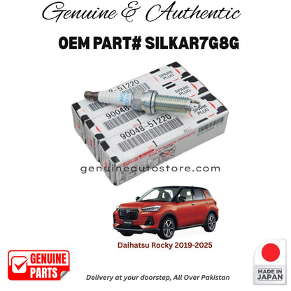 DAIHATSU ROCKY 2019-2025 GENUINE SPARK PLUG SILKAR7G8G 1 PIECE