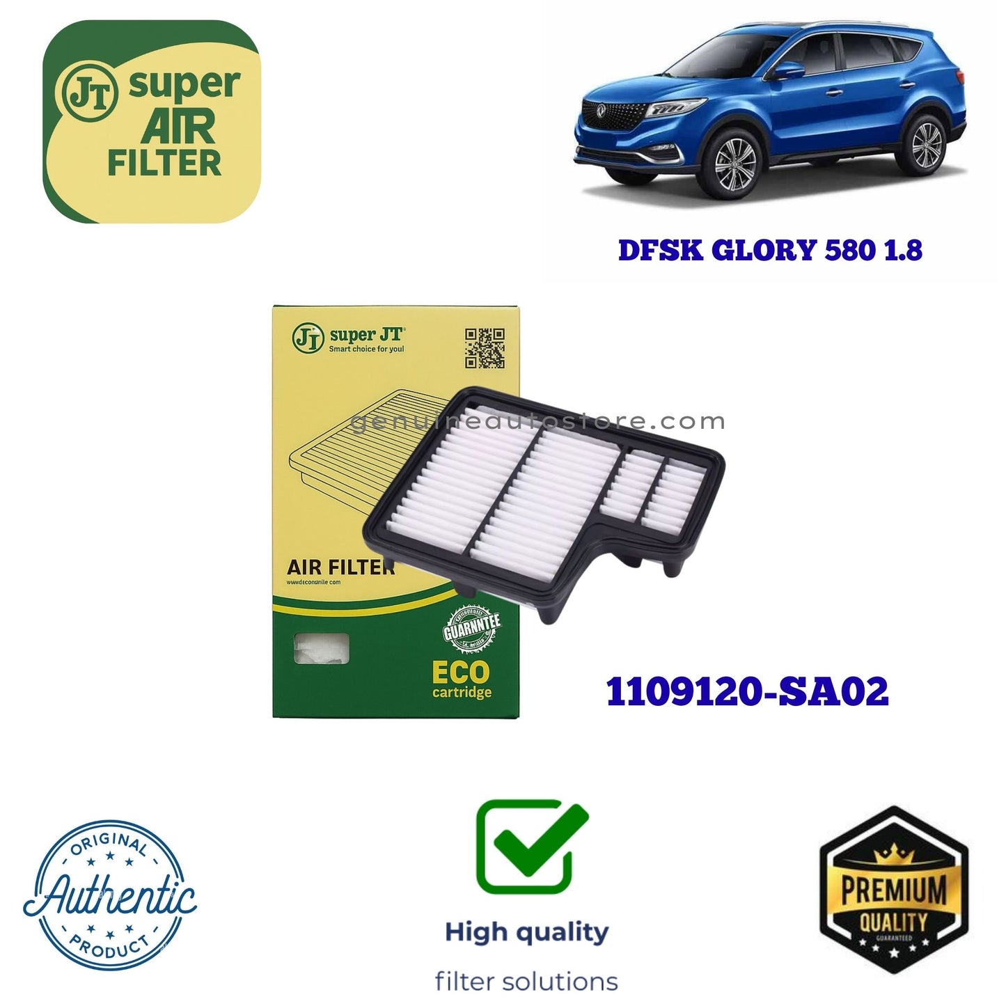 DFSK GLORY 580 1.8 Air Filter Super JT 1109120-SA02 in Pakistan