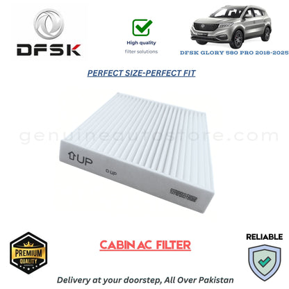 DFSK GLORY 580 PRO 2018-2025 CABIN AC FILTER in Pakistan. 100% Genuine, Reliable, Best Price, Cash on Delivery Available 