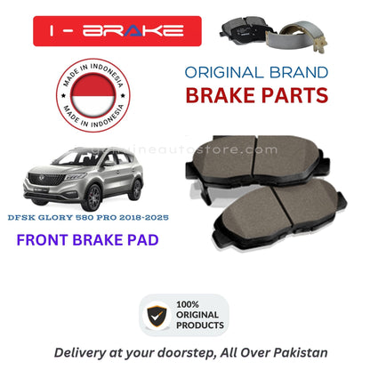 DFSK GLORY 580 PRO 2018-2025 Front Brake Pads iBrake Indonesia Genuine