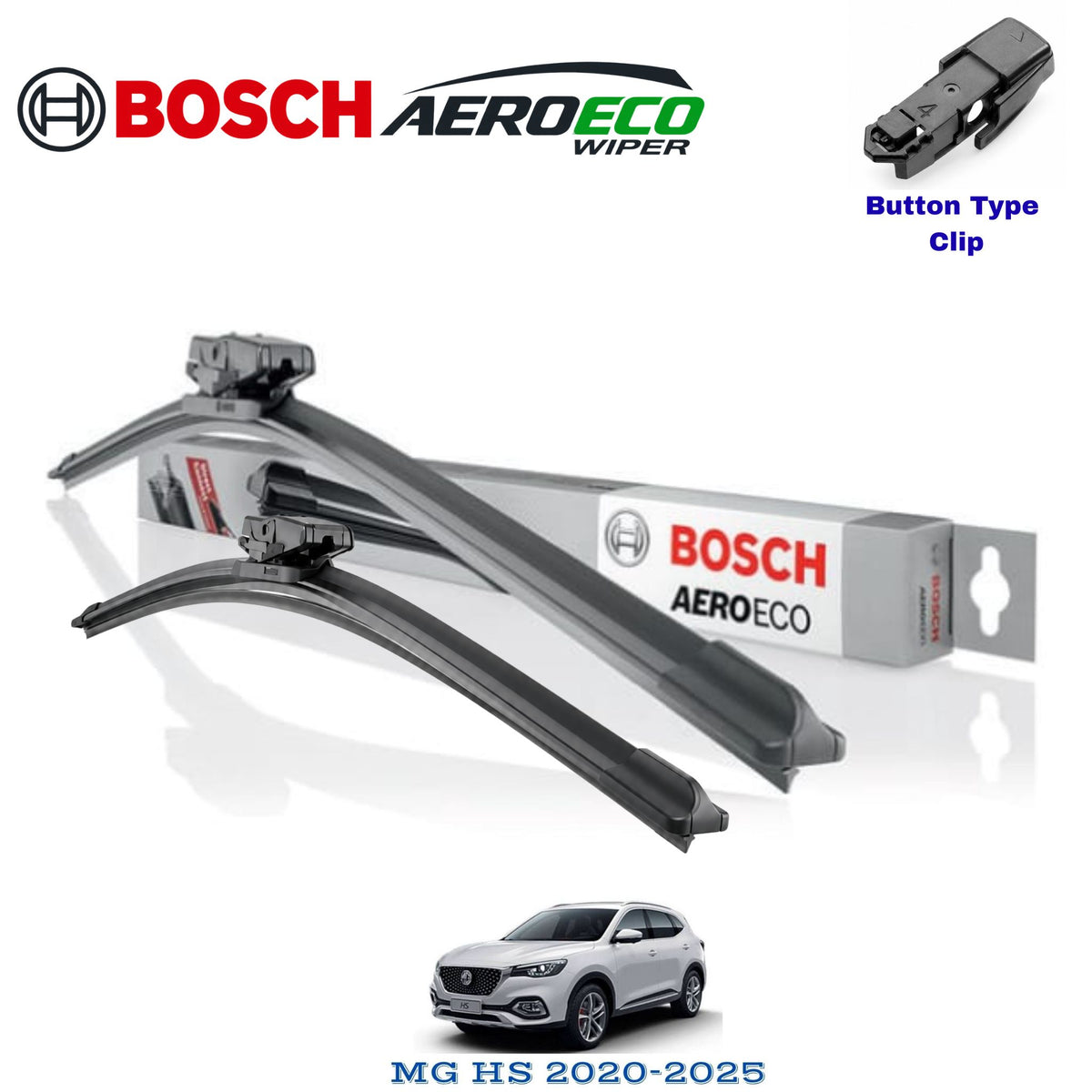 Bosch Genuine front wiper set for DFSK GLORY 580 PRO 2018-2025
