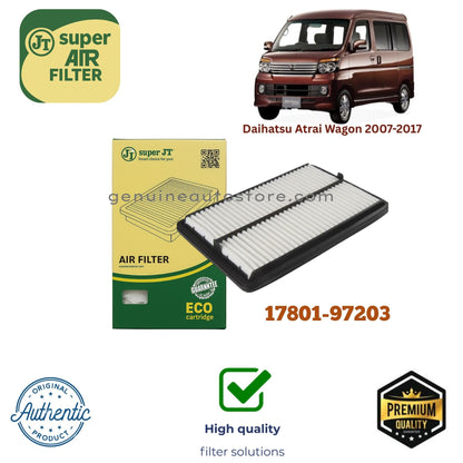 Daihatsu Atrai Wagon 2007-2017 Air Filter Super JT 17801-97203 in Pakistan
