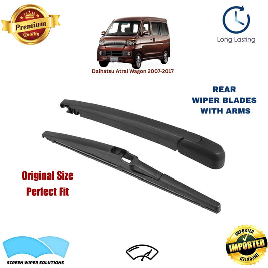 Daihatsu Atrai Wagon 2007-2017 Rear Wiper Blade with Arm in Pakistan