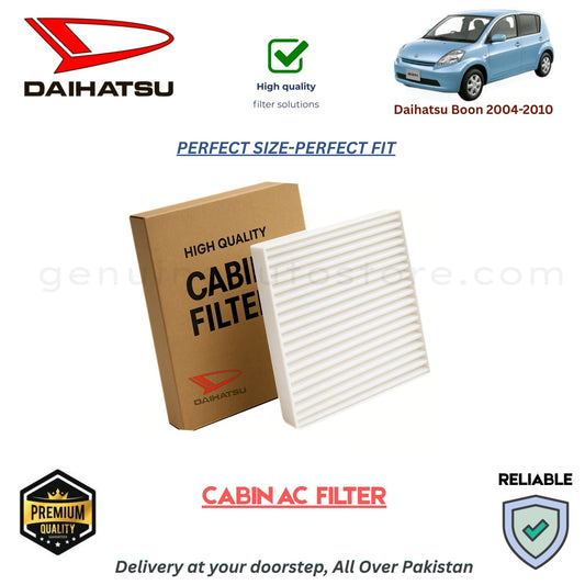 Daihatsu Boon 2004-2010 CABIN AC FILTER in Pakistan. 100% Genuine, Reliable, Best Price, Cash on Delivery Available  