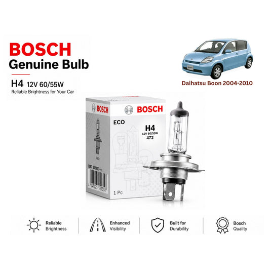 Daihatsu Boon 2004-2010 Headlight Bulb Bosch in Pakistan 