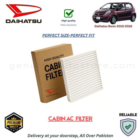 Daihatsu Boon 2010-2016 CABIN AC FILTER in Pakistan. 100% Genuine, Reliable, Best Price, Cash on Delivery Available  