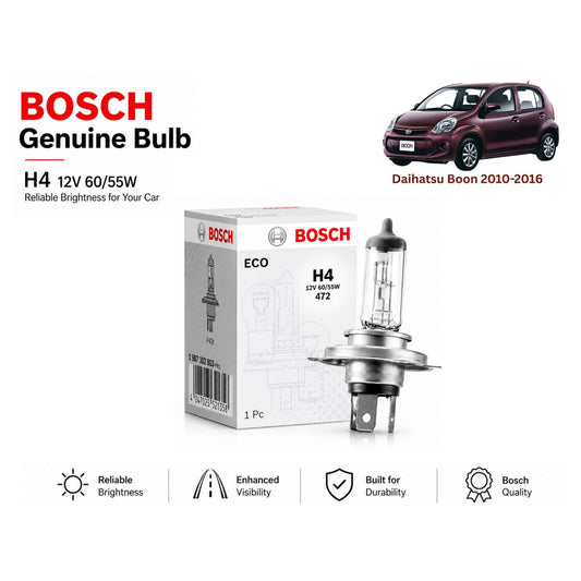 Daihatsu Boon 2010-2016 Headlight Bulb Bosch in Pakistan 1