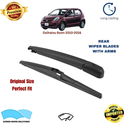 Daihatsu Boon 2010-2016 Rear Wiper Blade with Arm in Pakistan