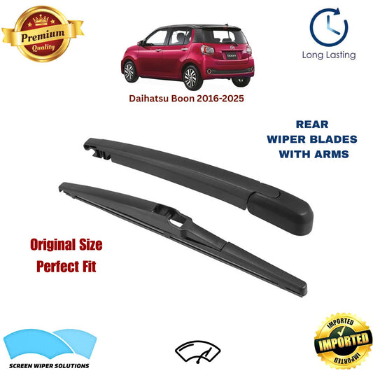 Daihatsu Boon 2016-2025 Rear Wiper Blade with Arm in Pakistan