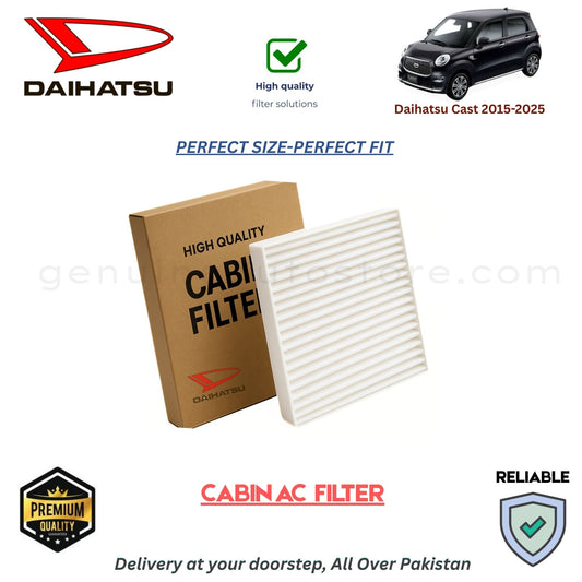Daihatsu Cast 2015-2025 CABIN AC FILTER in Pakistan. 100% Genuine, Reliable, Best Price, Cash on Delivery Available  