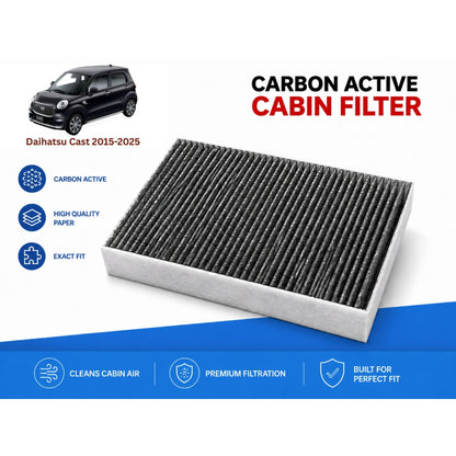 Daihatsu Cast 2015-2025 Cabin Filter Carbon Active