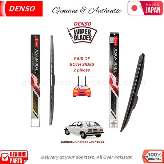 Daihatsu Charade 1977-1983 DENSO JAPAN WIPER BLADE SET in Pakistan. 100% Genuine, Original, Best Price, Cash on Delivery Available
