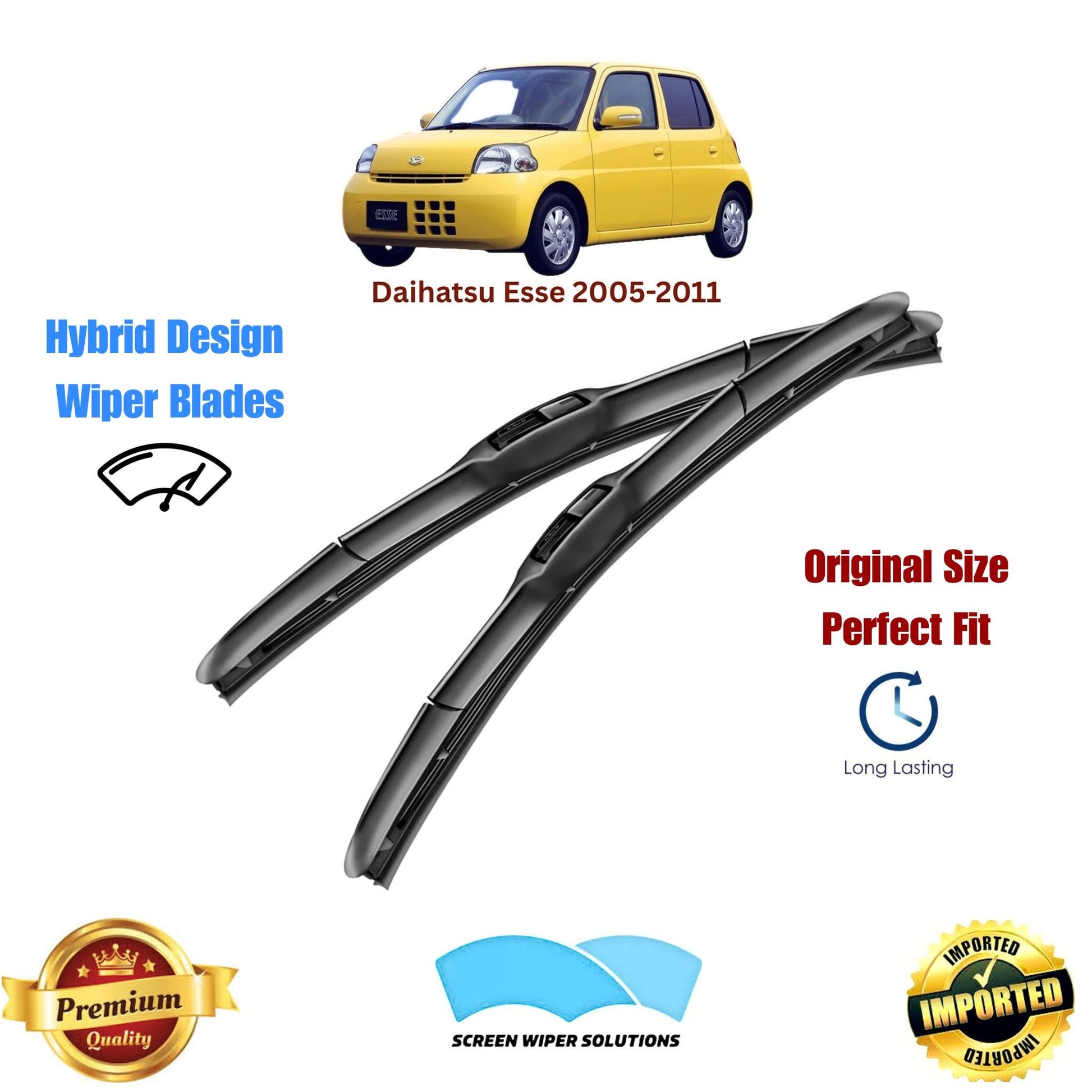 Daihatsu Esse 2005-2011  Aero_Soft_Wiper_Blade_Set_in_Pakistan