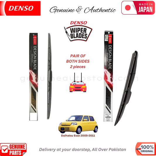 Daihatsu Esse 2005-2011 DENSO JAPAN WIPER BLADE SET in Pakistan. 100% Genuine, Original, Best Price, Cash on Delivery Available