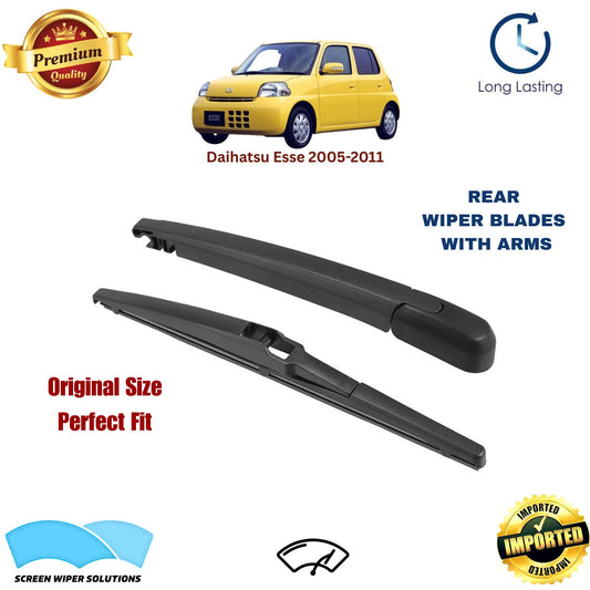 Daihatsu Esse 2005-2011 Rear Wiper Blade with Arm in Pakistan
