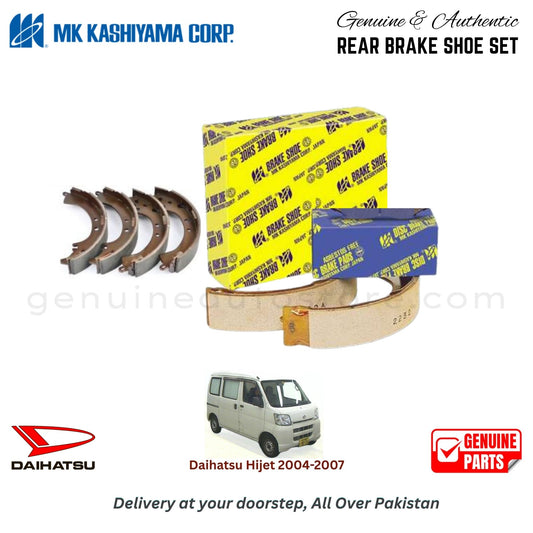 Daihatsu Hijet 2004-2007 MK JAPAN REAR BRAKE SHOE SET in Pakistan. 100% Genuine, Reliable, Best Price, Cash on Delivery Available
