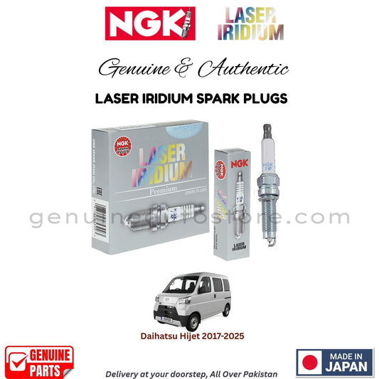 Daihatsu Hijet 2017-2025 NGK LASER IRIDIUM SPARK PLUGS in Pakistan. 100% Genuine, Reliable, Best Price, Cash on Delivery Available