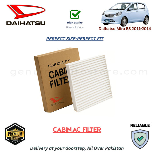 Daihatsu Mira ES 2011-2014 CABIN AC FILTER in Pakistan. 100% Genuine, Reliable, Best Price, Cash on Delivery Available  