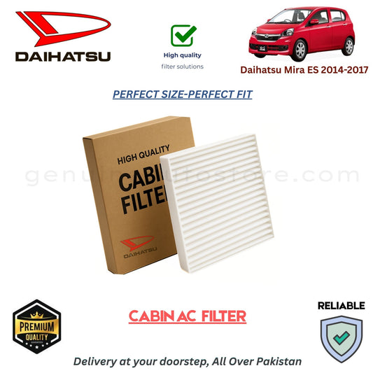 Daihatsu Mira ES 2014-2017 CABIN AC FILTER in Pakistan. 100% Genuine, Reliable, Best Price, Cash on Delivery Available  