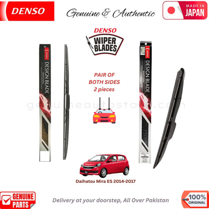 Daihatsu Mira ES 2014-2017 DENSO JAPAN WIPER BLADE SET in Pakistan. 100% Genuine, Original, Best Price, Cash on Delivery Available