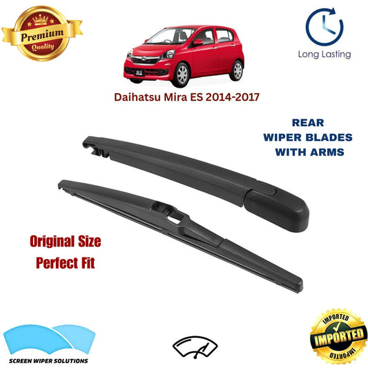 Daihatsu Mira ES 2014-2017 Rear Wiper Blade with Arm in Pakistan