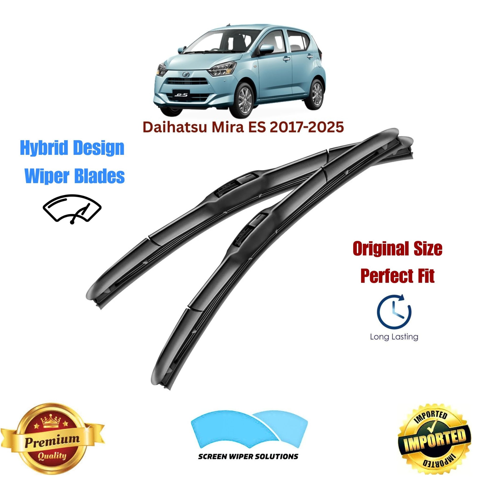 Daihatsu Mira ES 2017-2025 Aero_Soft_Wiper_Blade_Set_in_Pakistan