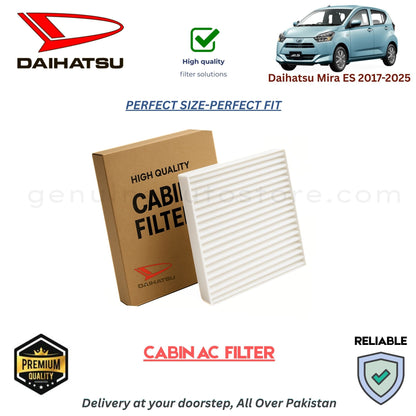 Daihatsu Mira ES 2017-2025 CABIN AC FILTER in Pakistan. 100% Genuine, Reliable, Best Price, Cash on Delivery Available  