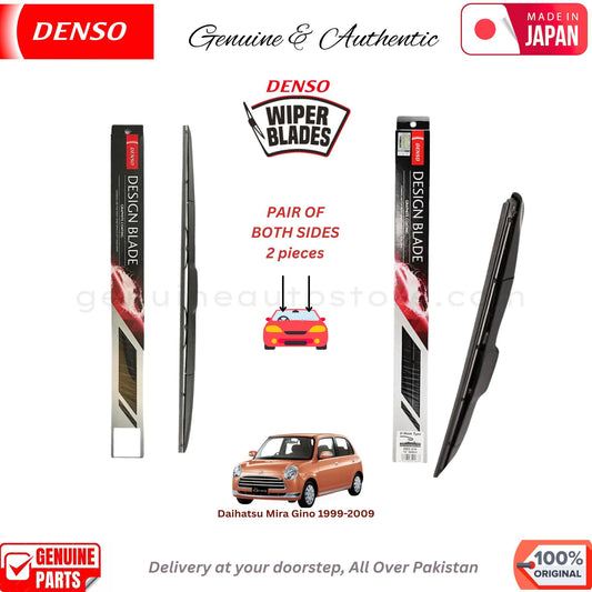 Daihatsu Mira Gino 1999-2009 DENSO JAPAN WIPER BLADE SET in Pakistan. 100% Genuine, Original, Best Price, Cash on Delivery Available