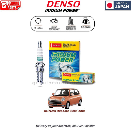 Daihatsu Mira Gino 1999-2009 Denso Iridium Spark Plug in Pakistan, 100% Genuine, Reliable, Best Price, Cash on Delivery Available   